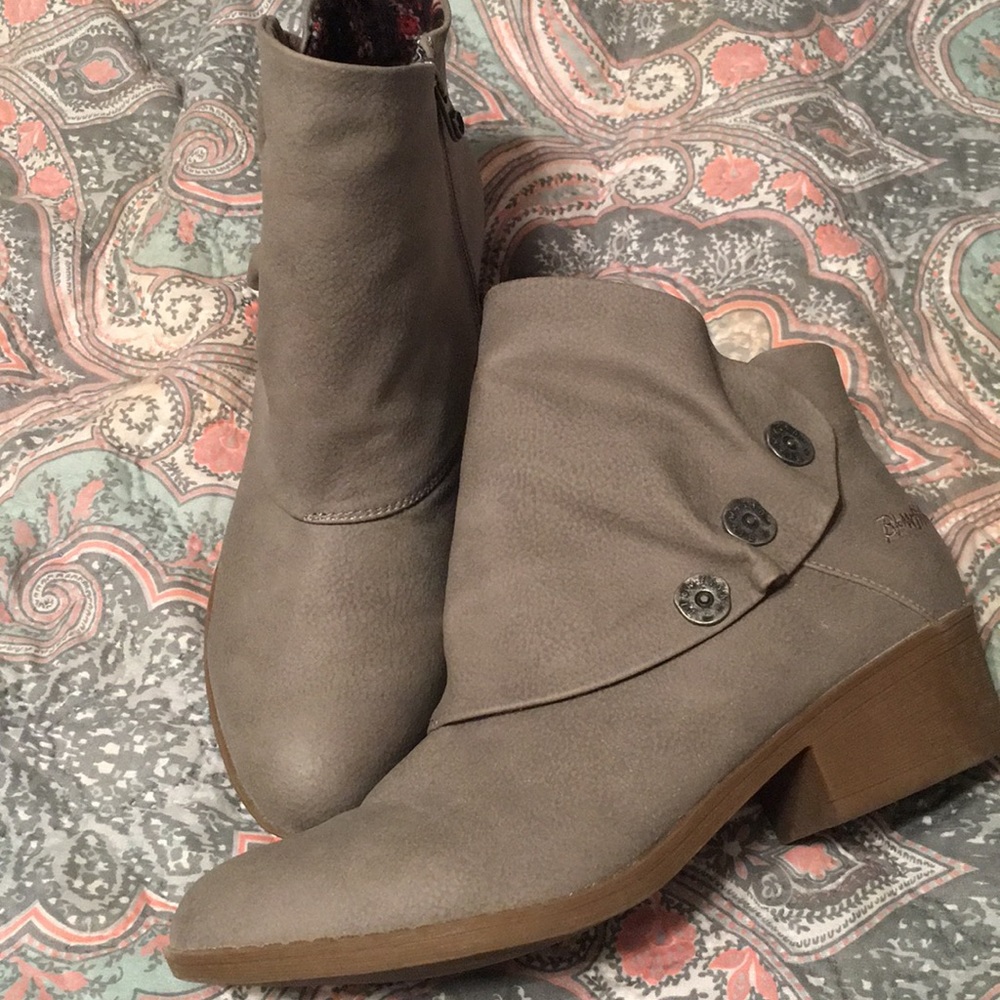 Grey booties